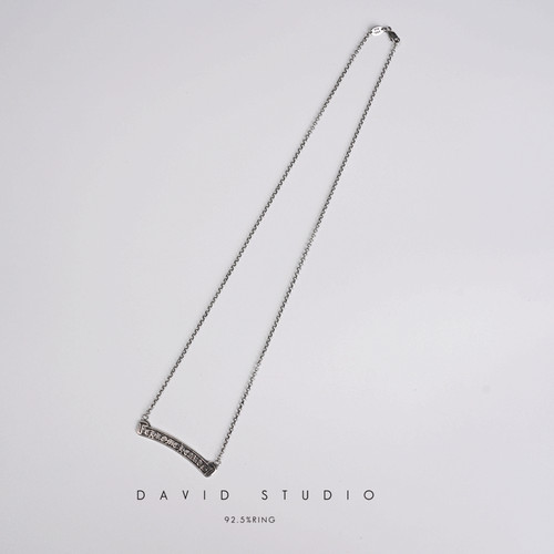 david全手工925纯银ch做旧吊牌