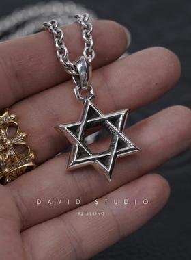 davidstudio925纯银环形项链