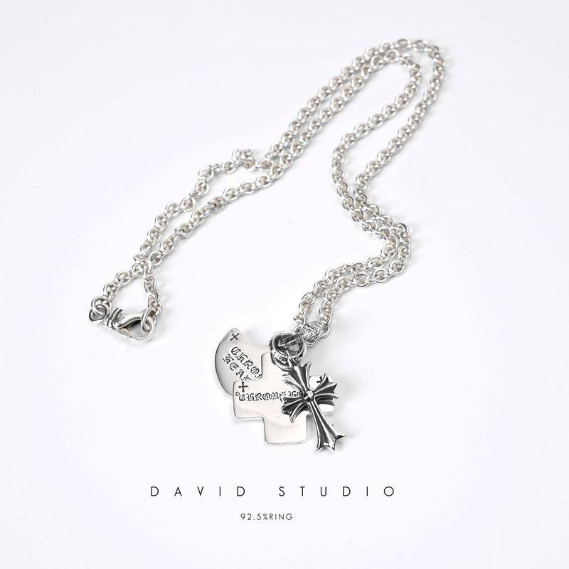 新款davidstudio925环形十字架图片