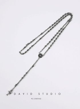 新款davidstudio925花圆珠吊坠