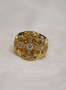 david尅罗心22k真金黄金真金真钻