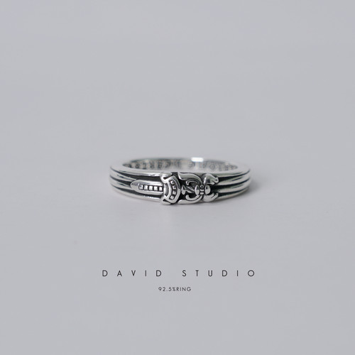 davidstudio925纯银权志龙戒指