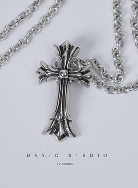 davidstudio925纯银环形项链