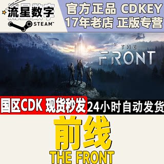 Steam正版国区KEY 前线 The Front 激活码CDKEY现货秒发