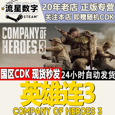 Steam英雄连3国区激活码