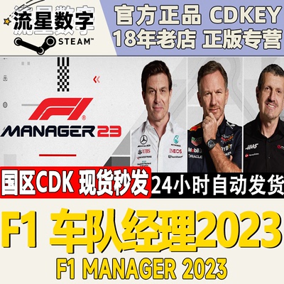 SteamF1车队经理2023国区KEY