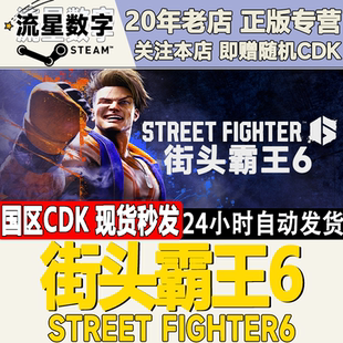 街霸6 街头霸王6 角色通行证 Street Steam正版 Fighter 国区KEY