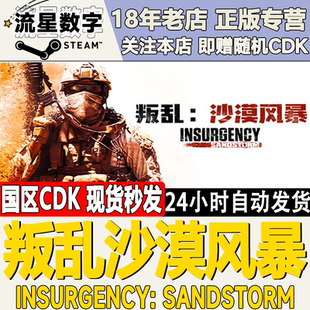 Steam国区KEY 叛乱沙漠风暴Insurgency: Sandstorm国区KEY现货