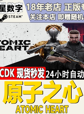 Steam正版国区KEY 原子之心 Atomic Heart 激活码CDKEY现货秒发