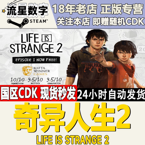Steam奇异人生2国区KEY现货