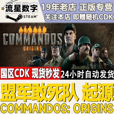 Steam盟军敢死队起源现货