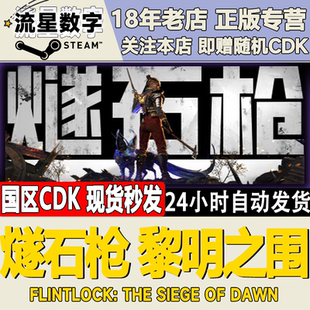 Steam正版国区KEY 燧石枪 黎明之围Flintlock The Siege of Dawn