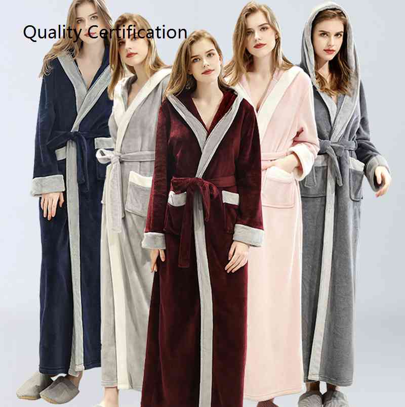 Women's winter new spring and autumn dressing gown men's