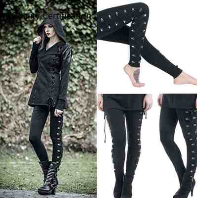 Slim-fit high-elastic versatile lace-up leggings casual pant