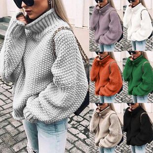 Female Streetwear Woman Clothes Knitwear Blouse Lady sweater