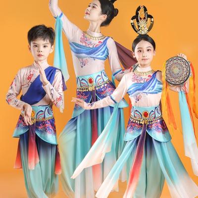 敦煌飞天乐鼓西域飘逸古典舞