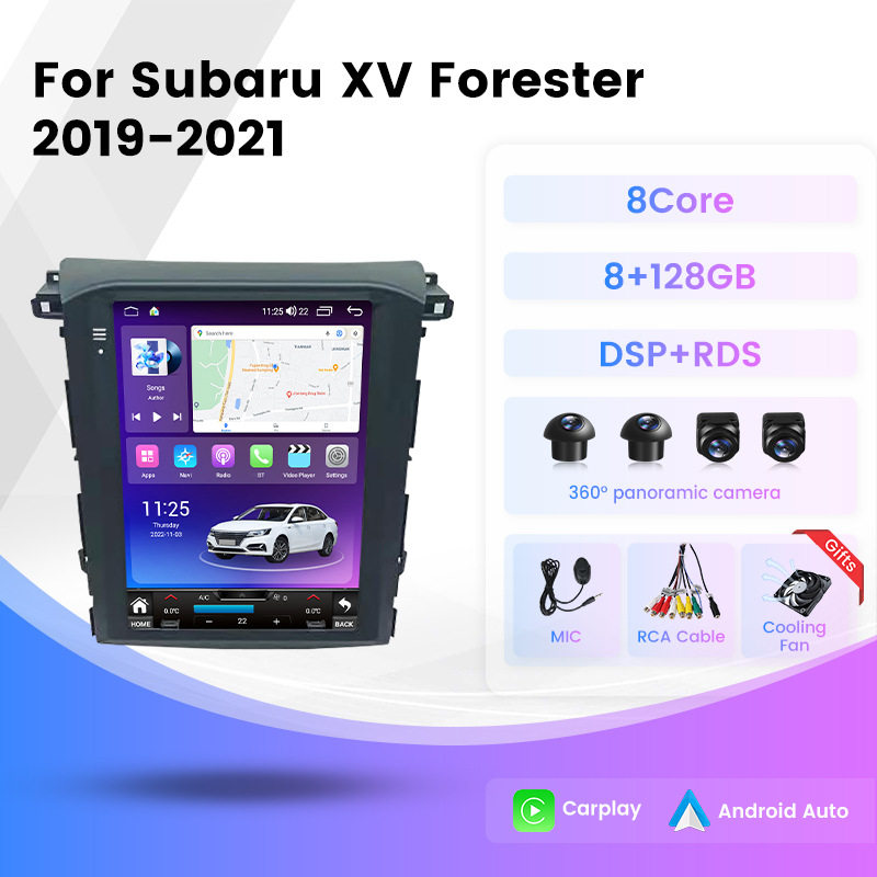 适用于Subaru Forester XV 斯巴鲁XV 智能中控竖屏安卓车载导航仪