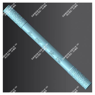 如意金箍棒孙悟空武器STP文件/3D打印模型图纸/ UG MC素材图#1250