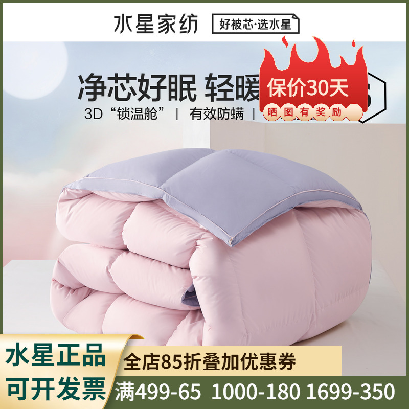 秋冬保暖羽绒被鸭绒被