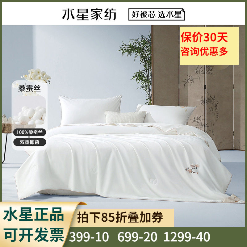 桑蚕丝长丝被子被芯100%