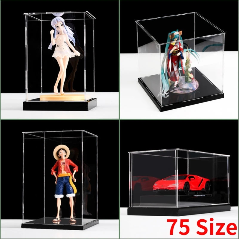 75 Size Customized Acrylic Display Box Hand-made Doll Model