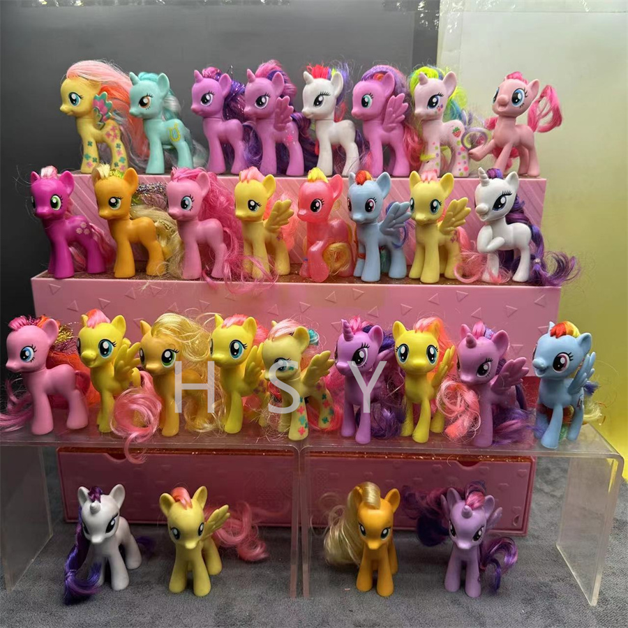 Original multi-style selection of rainbow pony toy hand-made 模玩/动漫/周边/娃圈三坑/桌游 潮玩大娃 原图主图