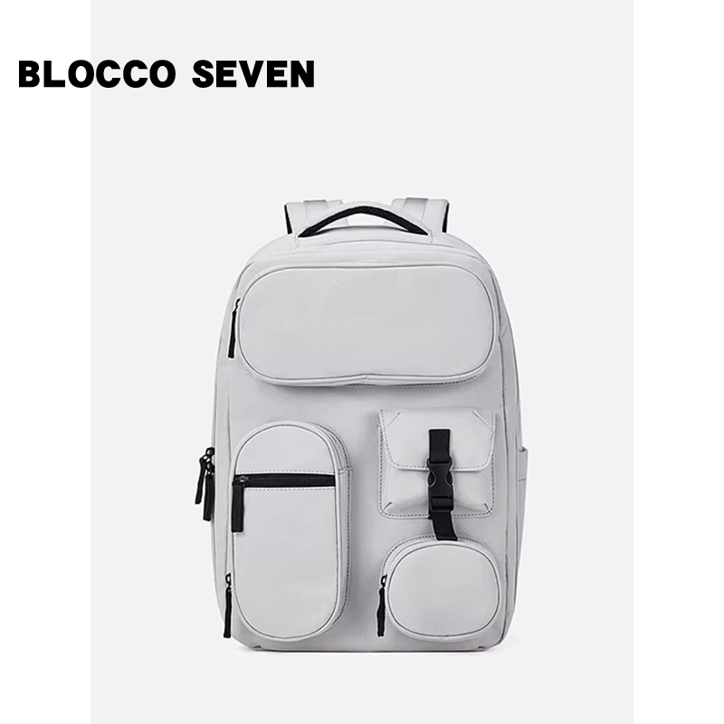 BLOCCO SEVEN双肩包女2025新款大容量旅行背包男女士背包行李书包