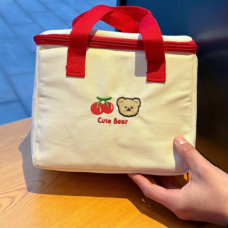 饭盒袋便当包可爱卡通加厚保温袋