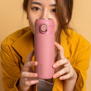 韩版南谷告白保温杯礼盒316不锈钢男女情侣水杯简约清新车载弹盖
