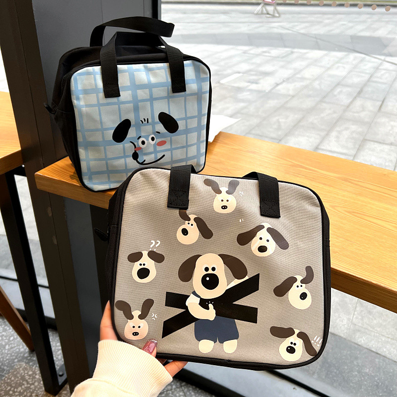 可爱卡通牛津布防水饭盒袋