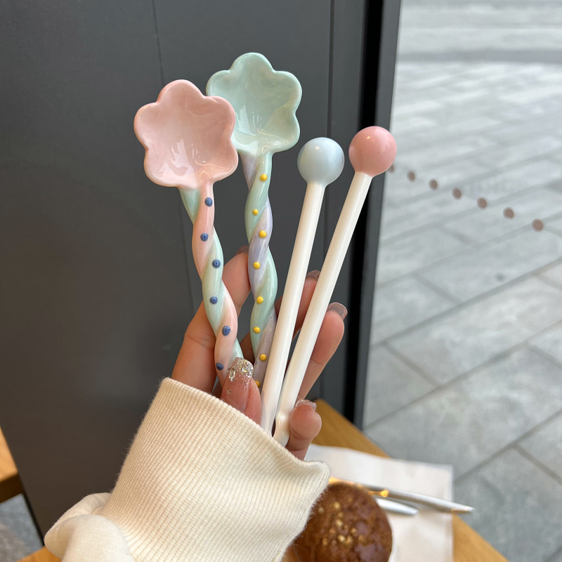 少女心搅拌棒搅拌勺陶瓷