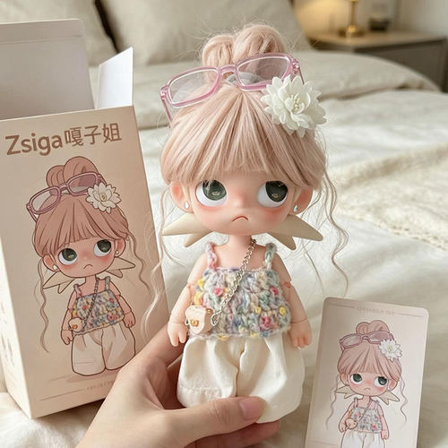 Zsiga1/820cm波点背心娃衣套装