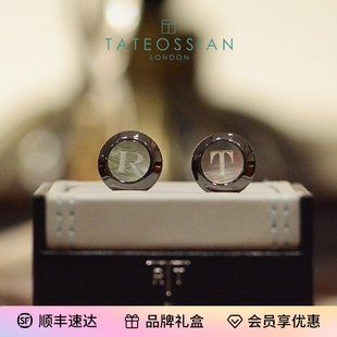 扣男定制西装 衬衫 轻奢袖 官方授权 钉 RT字母袖 口袖 扣 Tateossian