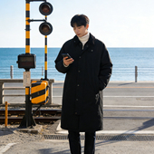 Exmoor长款 英国Barbour Padded 无蜡棉衣保暖夹棉大衣棉服风衣男