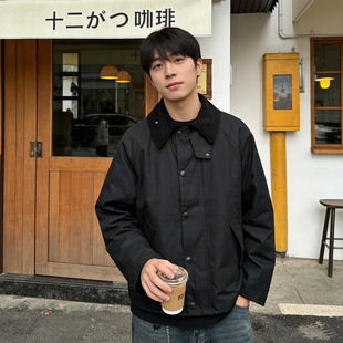 油蜡夹克涂蜡外套风衣 Transport巴伯尔男士 英国Barbour Modified