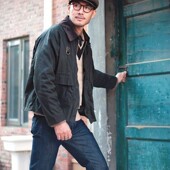 男女同款 英国barbour 四季 油蜡钓鱼夹克复古外套风衣短款 spey经典