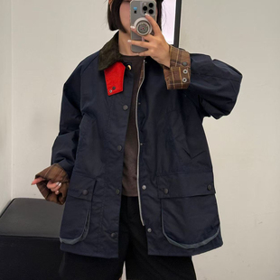 Bedale宽松油蜡夹克 smith联名OS 涂蜡外套风衣 paul 英国barbour