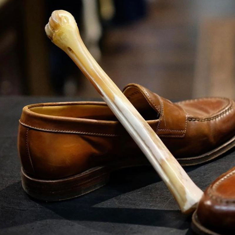 ABBEYHORN鹿骨棒牛骨片皮鞋护理