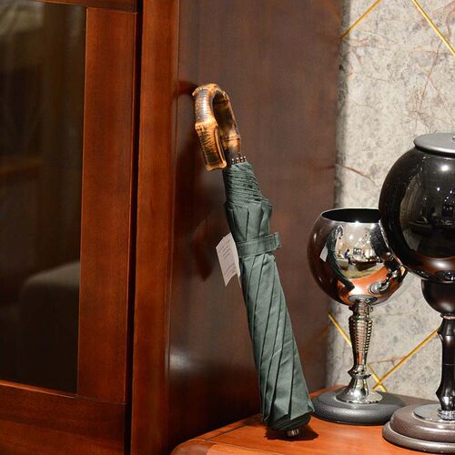 正品授权fox手工复古折叠伞