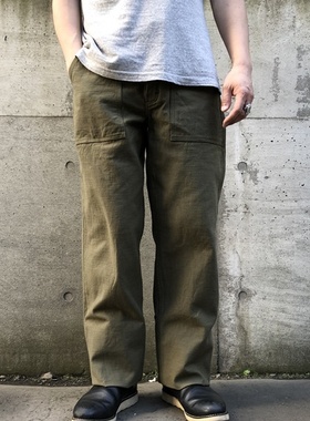 SAMURAI JEANS武士SJ52BP硫化染OG107休闲裤15oz工装裤子男裤