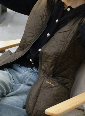 英国Barbour经典巴伯尔Beadnell内胆马甲马夹背心保暖内衬叠穿女