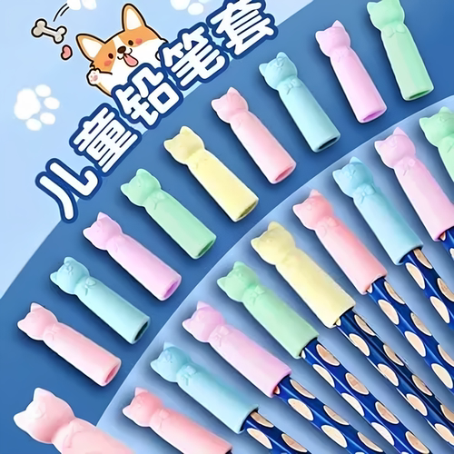 20个可爱小猫笔帽防戳防摔防断芯
