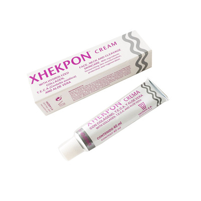 G西班牙颈霜XHEKPON颈纹霜去颈纹神器紧致颈部护理美颈