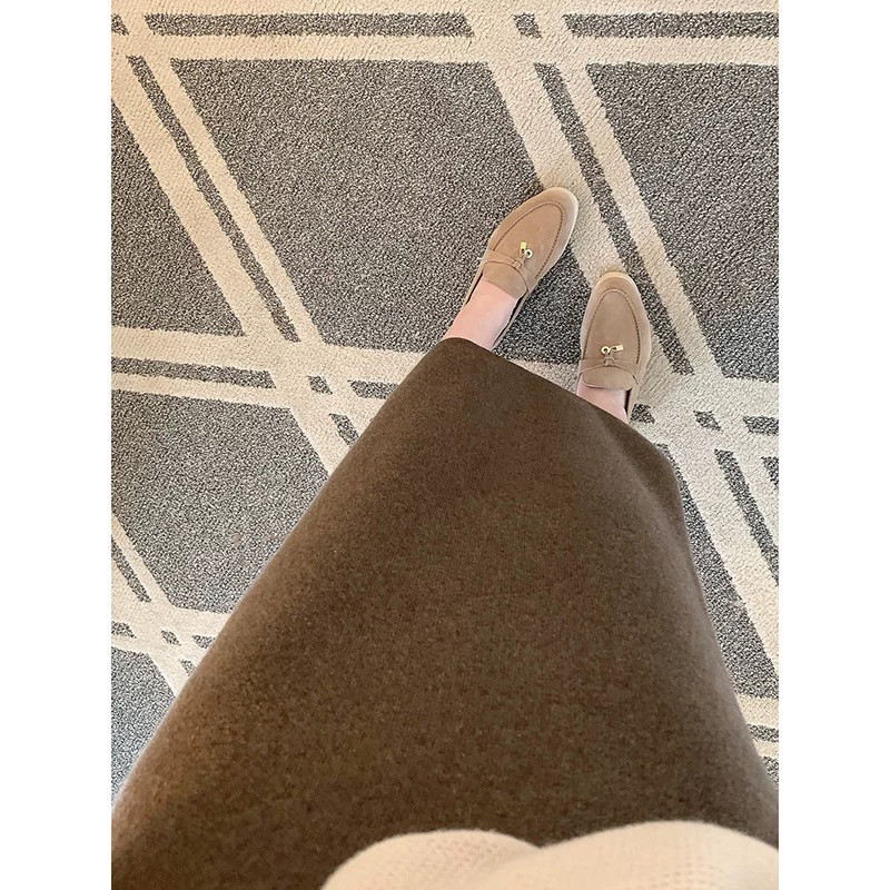 大码女装微胖妹妹mm后开叉针织半身裙秋冬高腰休闲显瘦直筒包臂裙,女装/女士精品,大码半身裙,淘宝优惠券,粉丝福利购,淘宝优惠卷