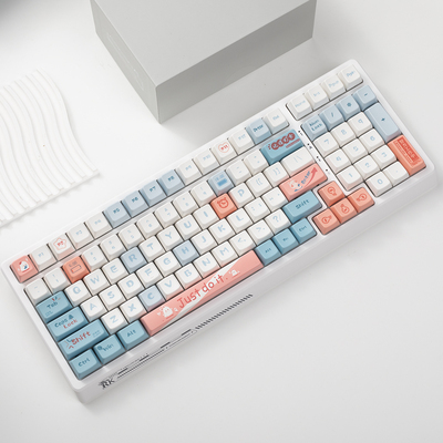 RK无线无机械键盘RGB全键无冲