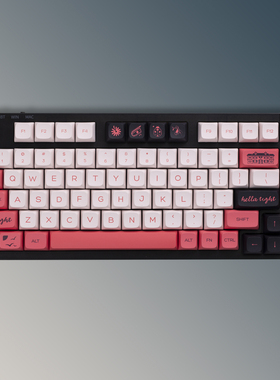 ESC C75客制化机械键盘套件gasket结构三模无线蓝牙RGB热拔插静音