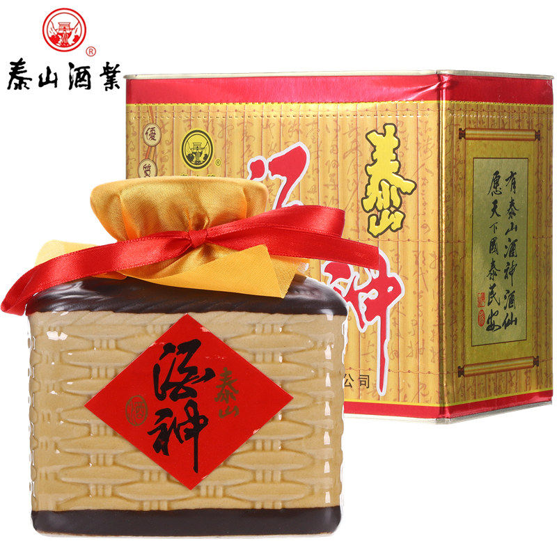 泰山酒神白酒非泰山酒仙52度500ml高度纯粮酿造浓香型白酒山东酒