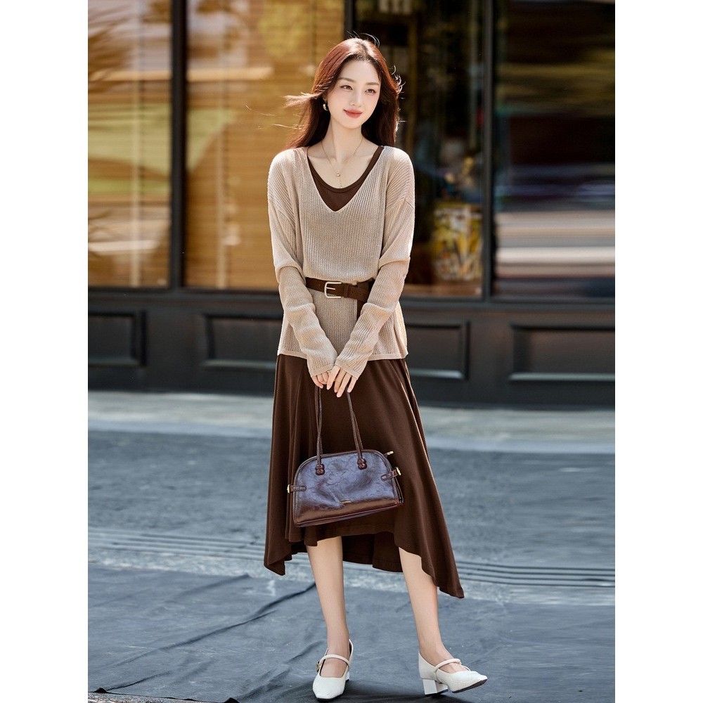 官网女装夏易菲法式小香风马甲套装裙女2026春秋新款洋气减龄百褶,女装/女士精品,大码套装,淘宝优惠券,粉丝福利购,淘宝优惠卷