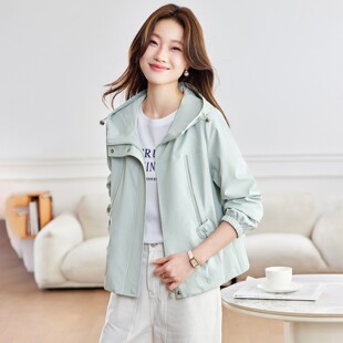 官网女装夏易菲今年流行漂亮外套女春秋2026新款超火减龄小个子风