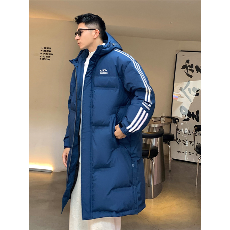 美式高街痞帅大码羽绒服男